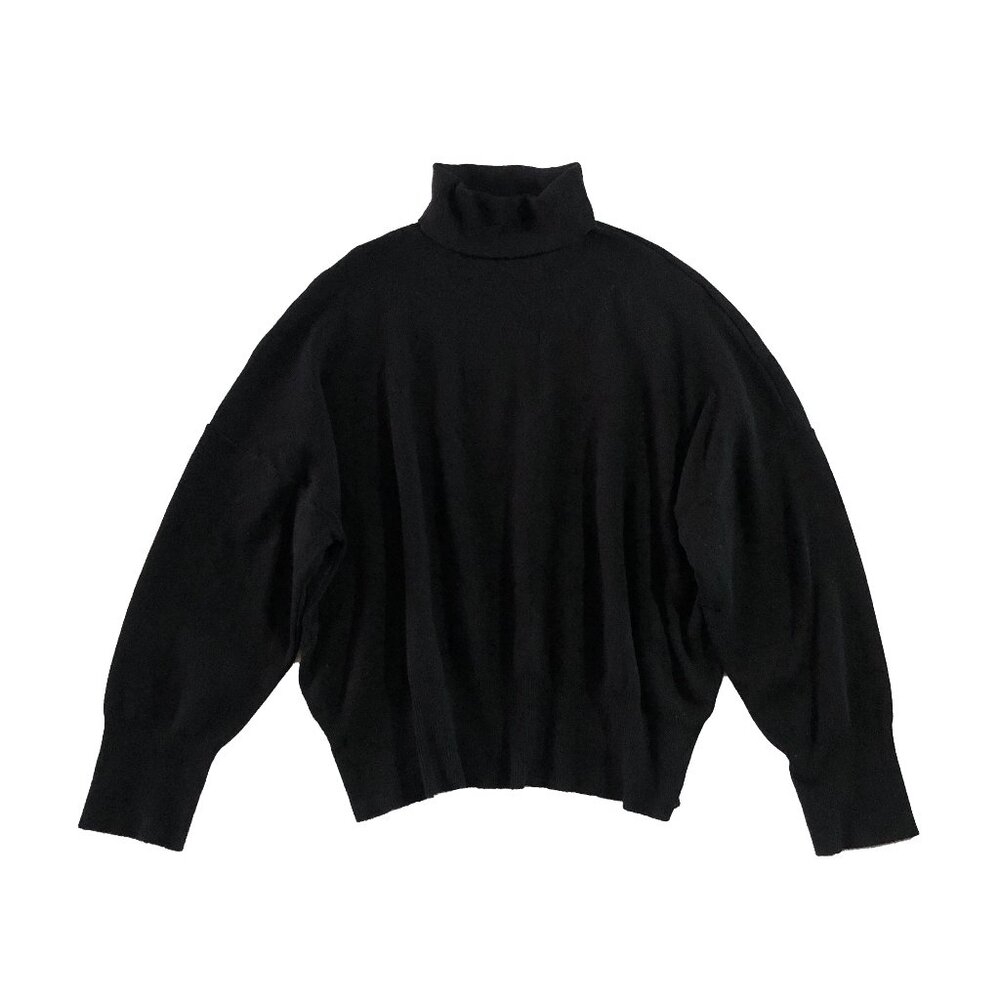 Dazy Sweater Womens Size Small (see pics) Black Knit Turtleneck Long Sleeve